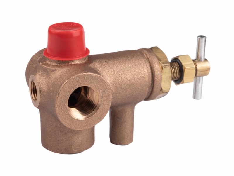 2142 01 a - Hamilton Brass DX Series Two Outlet Pressure Control Valve