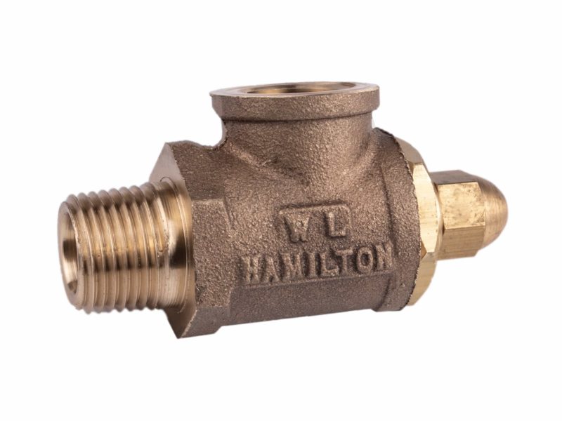 2240 01LF a - Hamilton 1/2" Brass Safety Release Valve